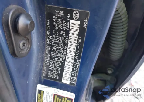 2008 Toyota Avalon Xl из США, поврежденный, VIN 4T1BK36BX8U288042